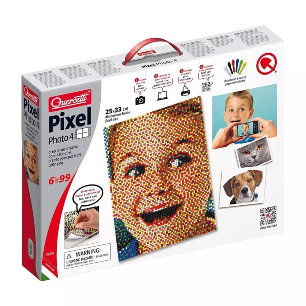 Quercetti Custom Peg Board Picture Set New